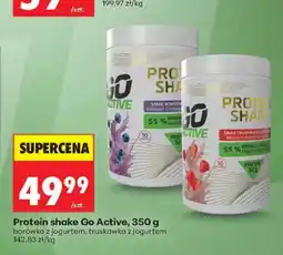 Biedronka Protein shake Go Active borówka z jogurtem oferta