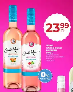 Duży Ben Wino bezalkoholowe Carlo Rossi Refresh Peach oferta