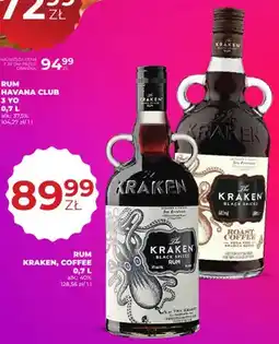 Duży Ben Rum Kraken Coffee oferta