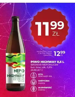 Duży Ben Piwo Highway Browar Nepomucen oferta