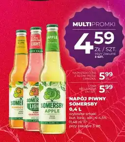 Duży Ben Napój piwny Somersby Pink Grapefruit Light oferta