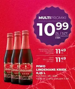 Duży Ben Piwo Lindemans Kriek oferta