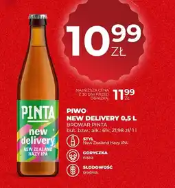 Duży Ben Piwo New Delivery Pinta oferta