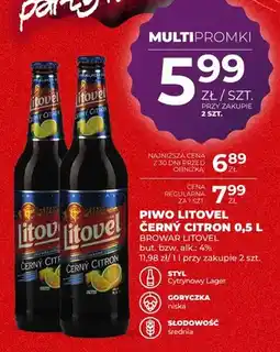 Duży Ben Piwo Litovel Černý Citron oferta