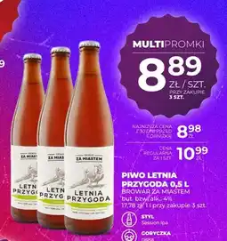 Duży Ben Piwo Letnia Przygoda Browar Za Miastem oferta