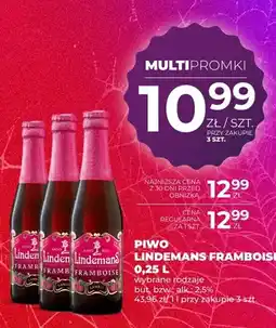 Duży Ben Piwo Lindemans Framboise oferta