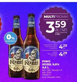 Duży Ben Piwo bezalkoholowe Kozel oferta