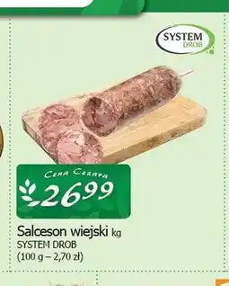 Cezar Delikatesy Salceson wiejski System Drob oferta