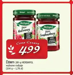 Cezar Delikatesy Dżem malinowy Herbapol oferta