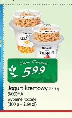Cezar Delikatesy Jogurt kremowy Bakoma oferta