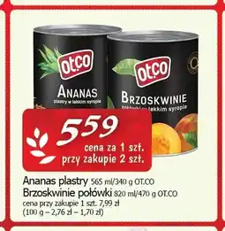 Cezar Delikatesy Ananas w puszce plastry OT.CO oferta