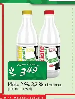Cezar Delikatesy Mleko Mlekpol 3,2% oferta