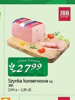 Cezar Delikatesy Szynka konserwowa JBB oferta