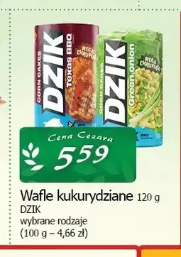 Cezar Delikatesy Wafle kukurydziane Dzik oferta