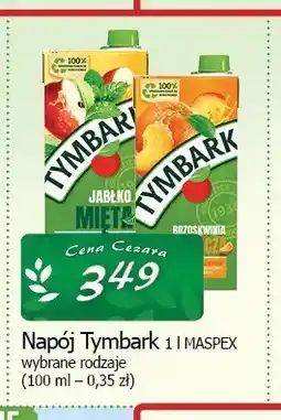 Cezar Delikatesy Napój Tymbark jabłko mięta oferta