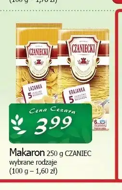 Cezar Delikatesy Makaron Czaniec oferta