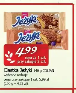 Cezar Delikatesy Ciastka Jeżyki Colian oferta