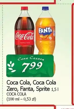 Cezar Delikatesy Napój gazowany Coca-Cola oferta
