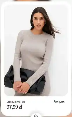BonPrix Cienki sweter Bonprix oferta