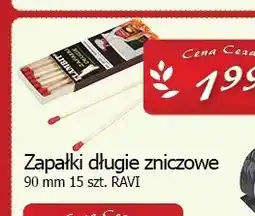 Cezar Delikatesy Zapałki długie zniczowe 90 mm Ravi oferta