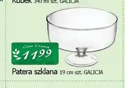 Cezar Delikatesy Patera szklana 19 cm Galicja oferta