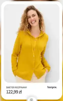BonPrix Sweter rozpinany Bonprix oferta