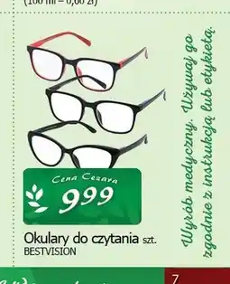Cezar Delikatesy Okulary do czytania Bestvision oferta