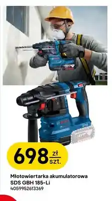Castorama Młotowiertarka akumulatorowa SDS Gbh 185-Li Bosch oferta