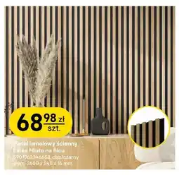 Castorama Panel lamelowy ścienny Linea Mute na filcu Stegu oferta