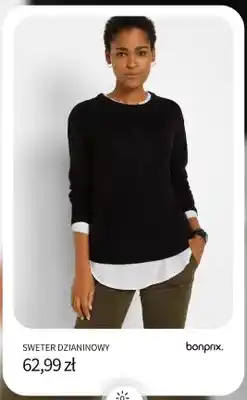 BonPrix Sweter dzianinowy Bonprix oferta