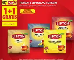 Biedronka Herbaty Lipton, 92 torebki oferta