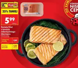Biedronka Świeży filet z łososia atlantyckiego Marinero oferta