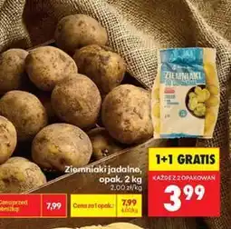 Biedronka Ziemniaki jadalne, opak oferta