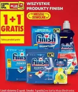 Biedronka Wszystkie produkty Finish oferta