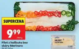 Biedronka Filet z halibuta bez skóry Marinero oferta