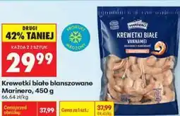Biedronka Krewetki białe blanszowane Marinero oferta