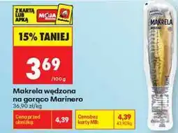 Biedronka Makrela wędzona na gorąco Marinero oferta