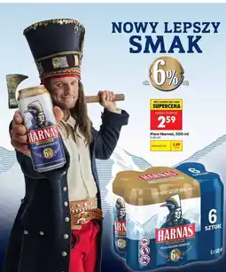 Biedronka Piwo Harnaś oferta