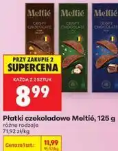 Biedronka Płatki czekoladowe Meltié oferta