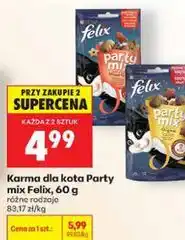Biedronka Karma dla kota Party mix Felix oferta