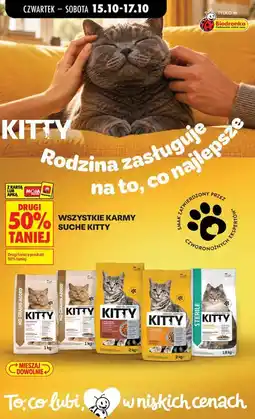 Biedronka Wszystkie karmy suche dla kota Kitty oferta