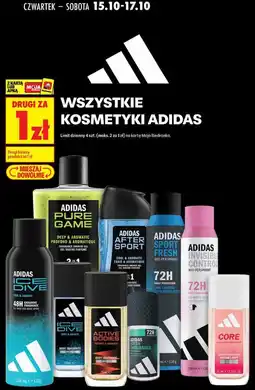 Biedronka Wszystkie kosmetyki Adidas oferta
