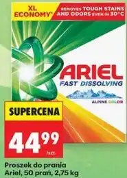Biedronka Proszek do prania Ariel, 50 prań oferta