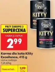 Biedronka Karma dla kota Kitty Excellence oferta