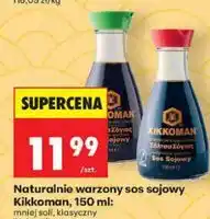 Biedronka Naturalnie warzony sos sojowy Kikkoman oferta