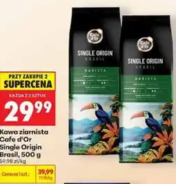 Biedronka Kawa ziarnista Cafe d'Or Single Origin Brasil oferta