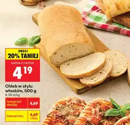 Biedronka Chleb w stylu włoskim oferta