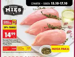 Biedronka Świeży filet z piersi kurczaka Kraina Mięs Mega Paka oferta