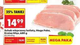 Biedronka Schab wieprzowy kotlety Mega Paka Kraina Mięs oferta