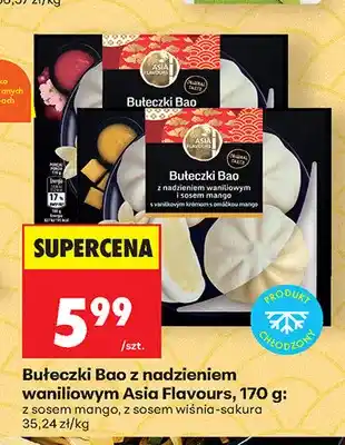 Biedronka Bułeczki Bao z nadzieniem waniliowym i sosem mango Asia Flavours oferta